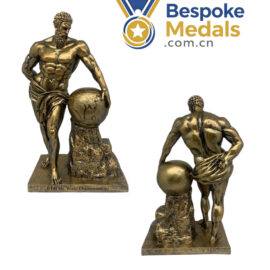Custom Bespoke Metal Atlas Sculpture