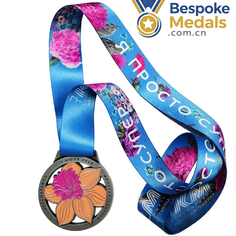 Bespoke Russia Running Marathon Medals
