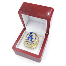 Bespoke Los Angeles Dodgers Baseball Championship Rings