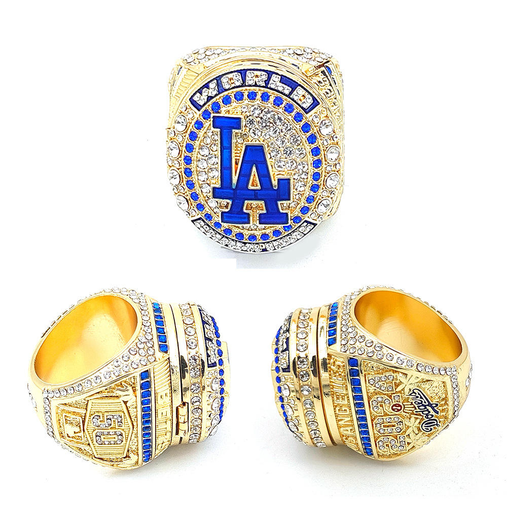 Bespoke Los Angeles Dodgers Baseball Championship Rings - Image 4