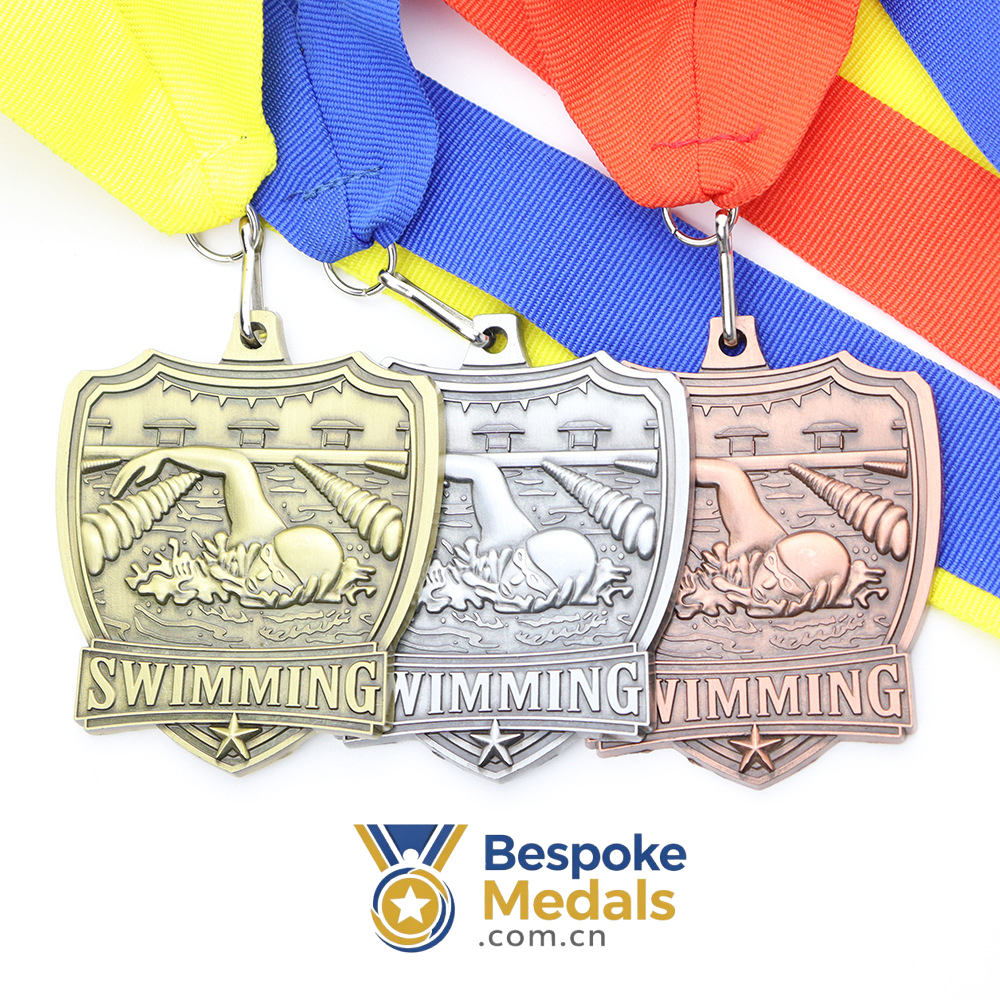Bespoke Swimming Medals Manufacturer